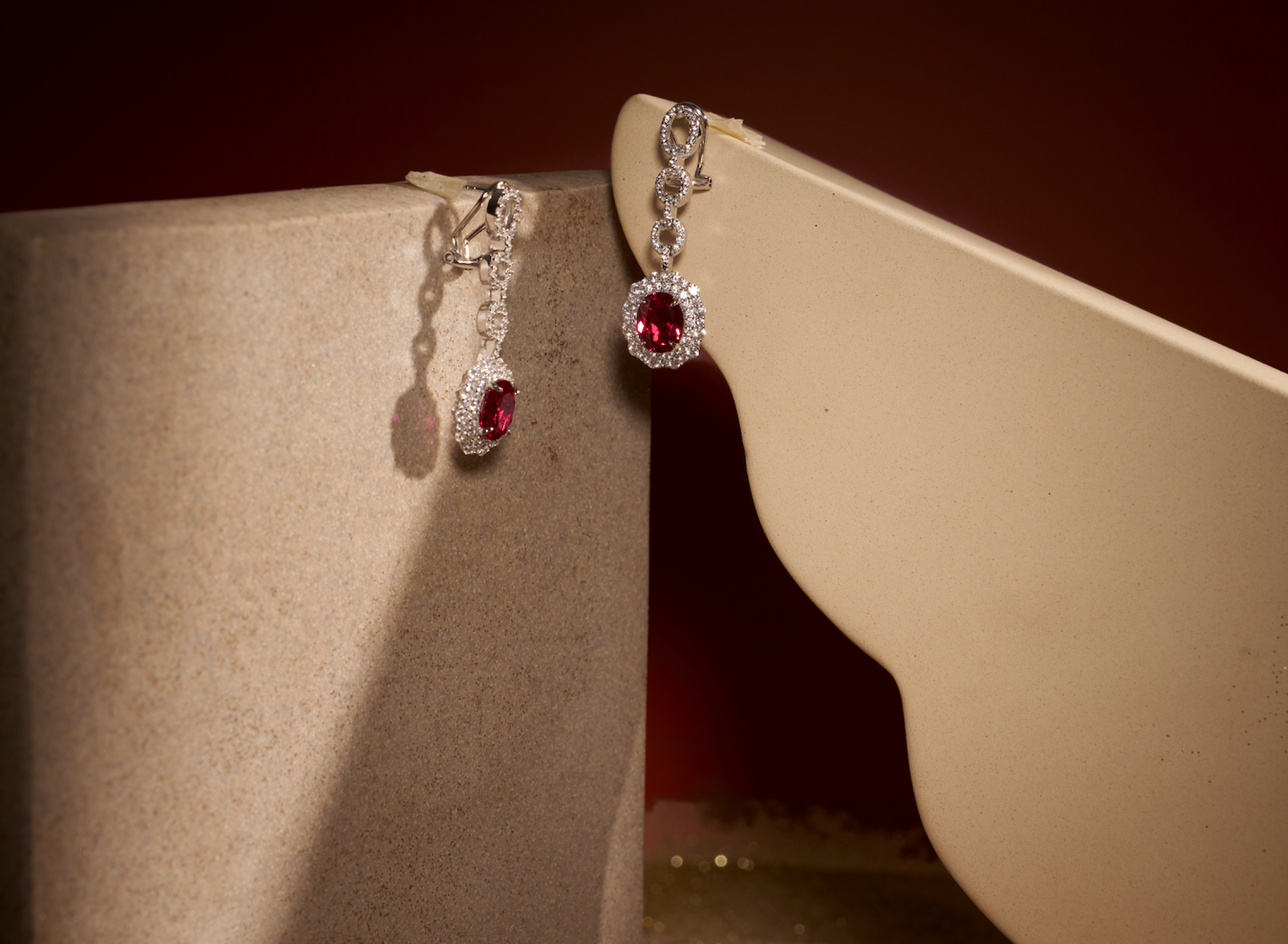 Ruby earring 01