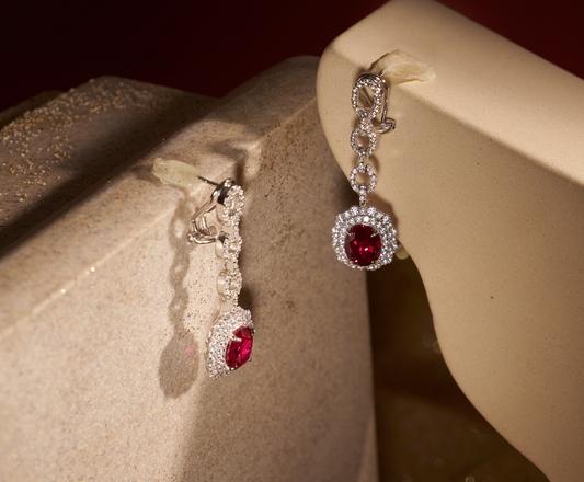 Ruby earring 01