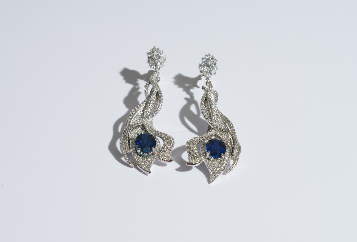 Sapphire earring 01