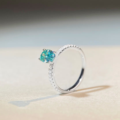 Oval ring-Paraiba